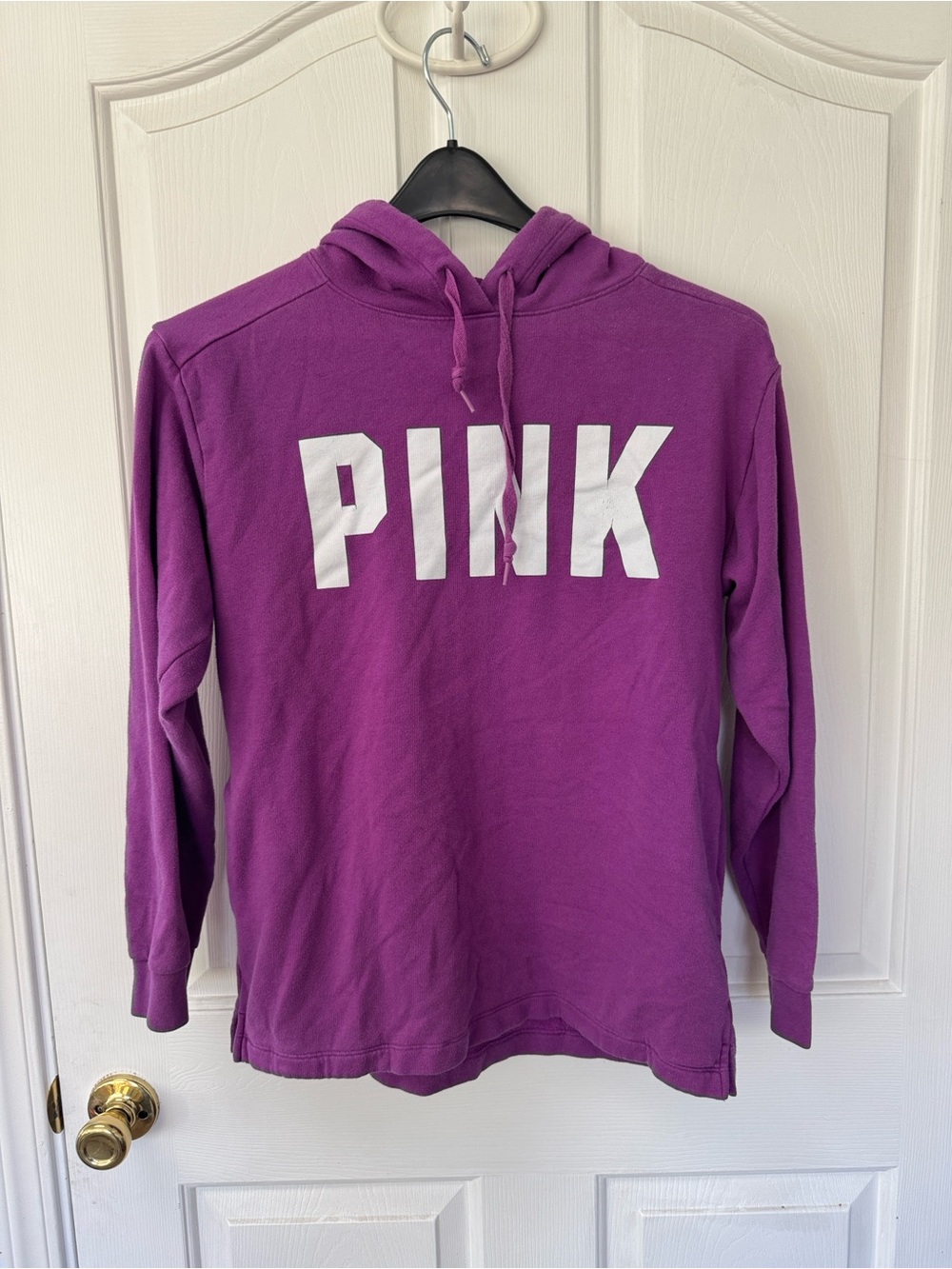 PINK Victoria's Secret Purple Logo Hoodie